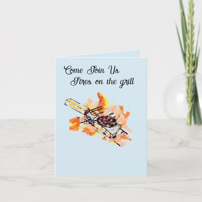 Inbjudan : Barbecue's Dream (Framsida)