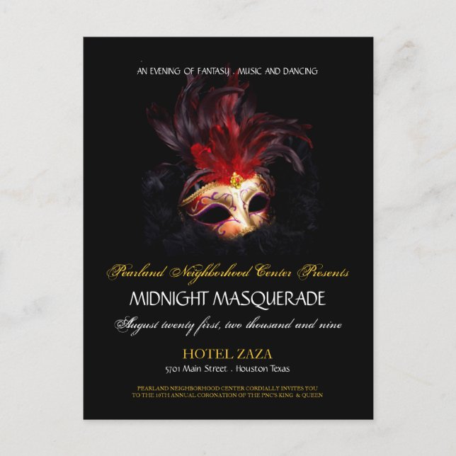 Inbjudan - beställning av Anpassningsbar på land Vykort (Framsida)