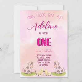 Inbjudan bondflicka ETT