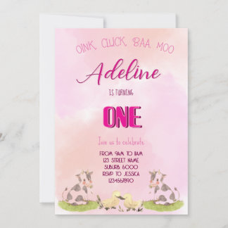 Inbjudan bondflicka ETT