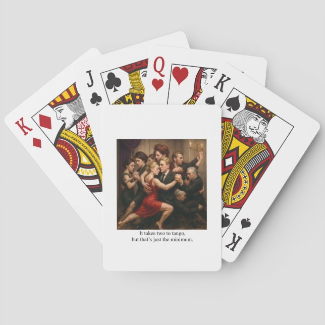 Inbjudan Casinokort (Baksidan)