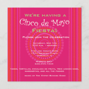 Inbjudan Cinco de Mayo/Fiesta