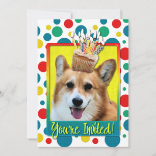 Inbjudan Cupaka - Corgi - Owen