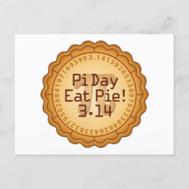 Inbjudan dina vänner, Pi Day Party-vykort