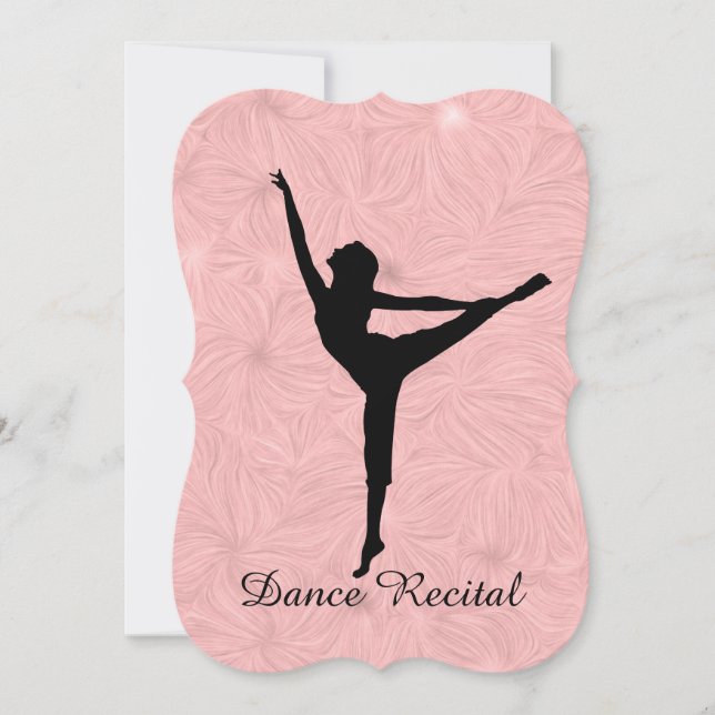 Inbjudan eller meddelande om Dance skäl (Framsida)