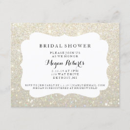 Inbjudan - Fab möhippadag - vitguld