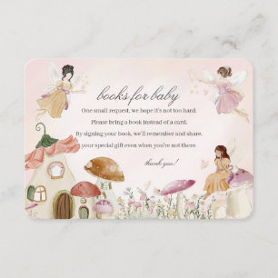 Inbjudan Fairy Garden Baby Bokar till Baby infogni
