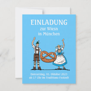 Inbjudan FESTIVAL München Couple Pretzel