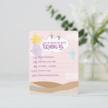 Inbjudan | Födelsedag | Seaside Kites