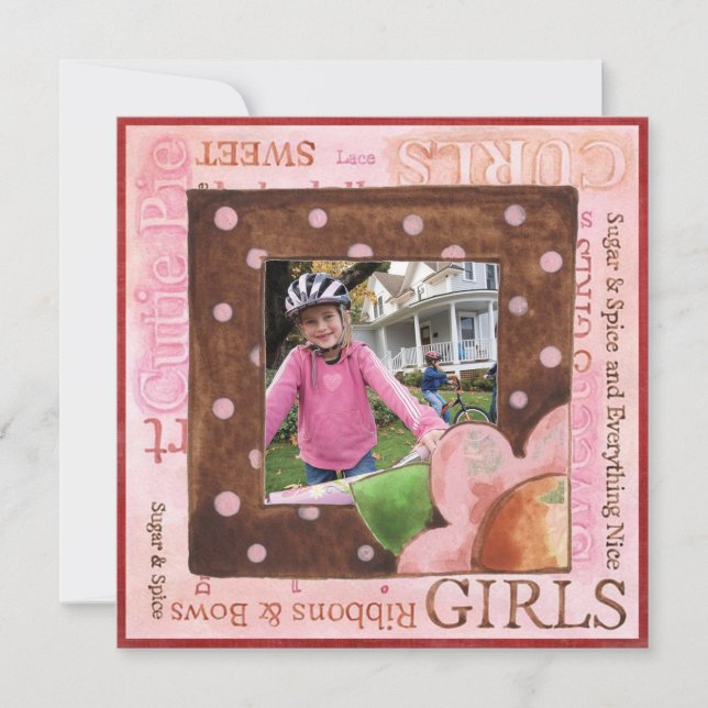 inbjudan för adoptiondagparty (Framsida)