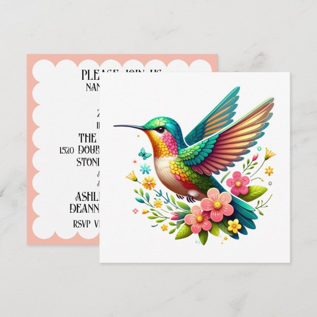 Inbjudan för alla tillfällen (Fram/baksida)