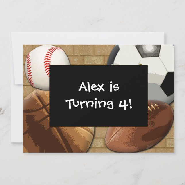 Inbjudan för anpassningsbar för (Framsida)