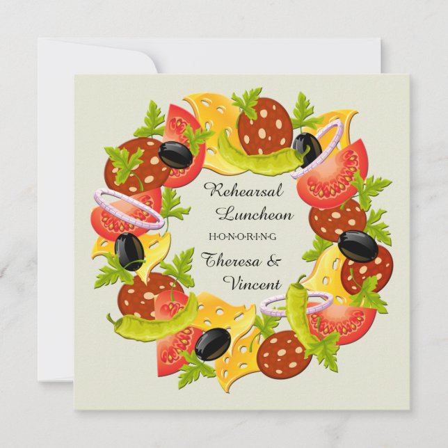 Inbjudan för AntipastokranLuncheon (Framsida)