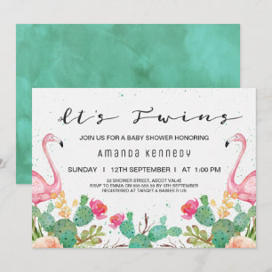Inbjudan för baby shower för