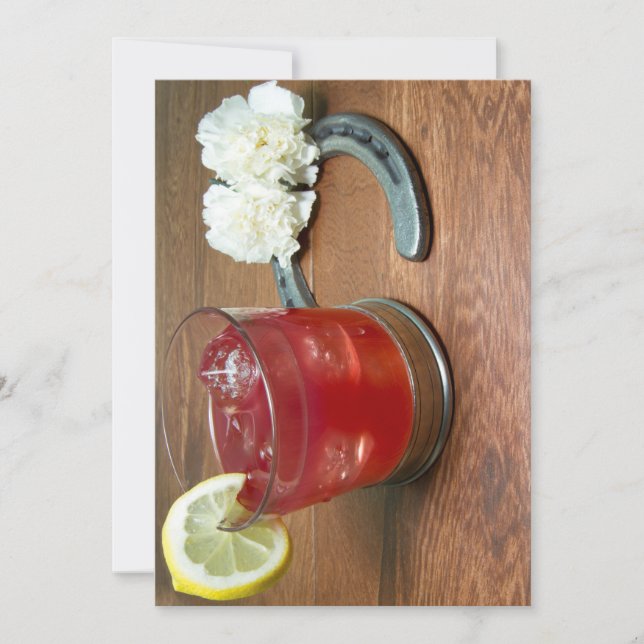 Inbjudan för Belmont insatsparty (Framsida)