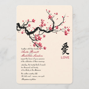 Inbjudan för bröllop för kärlekgren lesbisk