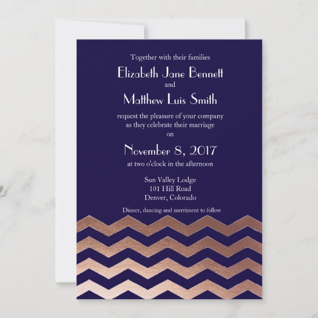 Inbjudan för bröllop för sparre för tvåspråkig (Framsida)