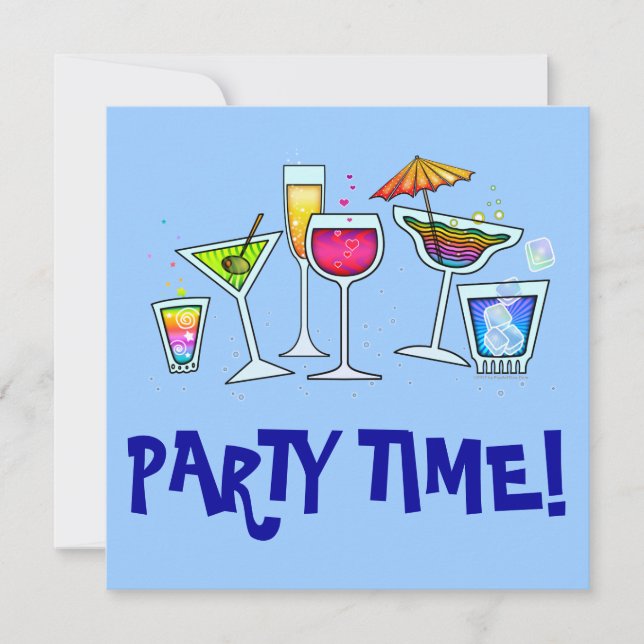 INBJUDAN FÖR COCTAILEXPONERINGSGLASPARTY (Framsida)