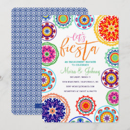 Inbjudan för Fiestaförlovningdusch