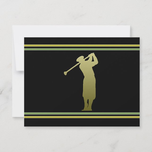 Inbjudan för GolfOutingparty (Framsida)