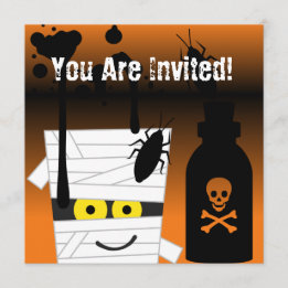 Inbjudan för Halloween mammaparty