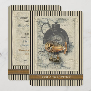 Inbjudan för händelse för Steampunk