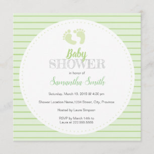 Inbjudan för ı för baby shower för