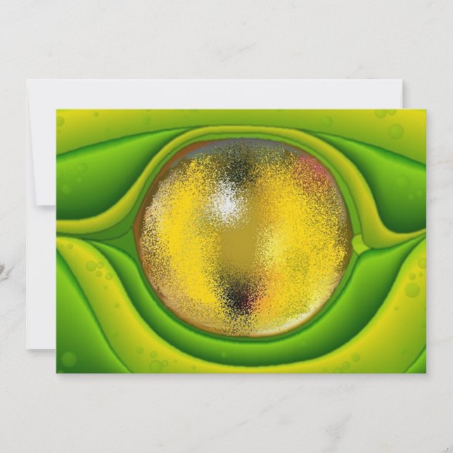 Inbjudan för inbjudningar för öga för (Framsida)