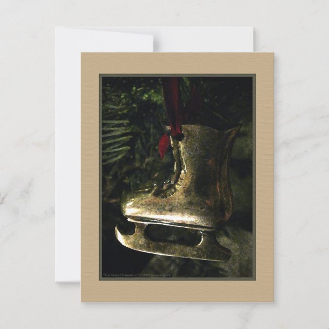 Inbjudan för isskridskoprydnad (Framsida)