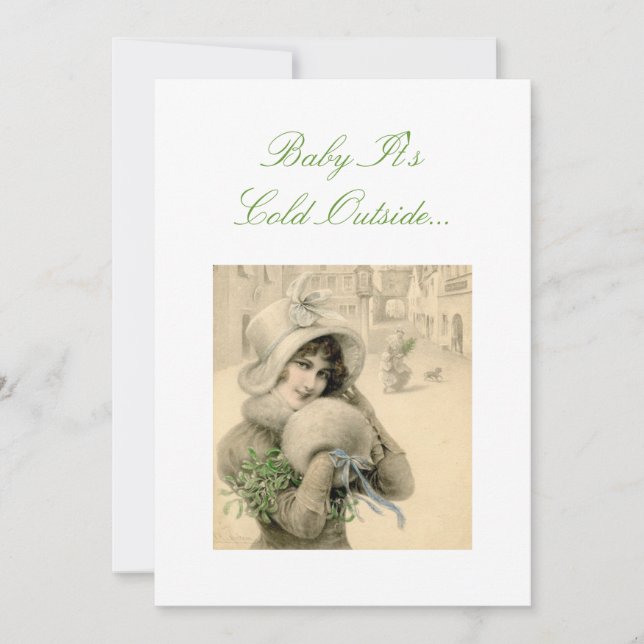 Inbjudan för julTeaparty (Framsida)