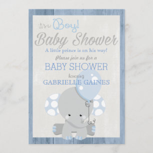 Inbjudan för land för baby shower för