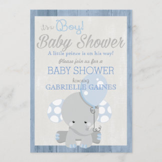 Inbjudan för land för baby shower för