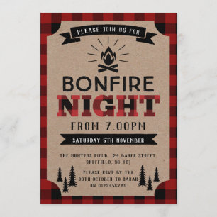 Inbjudan för Lumberjackbrasaparty