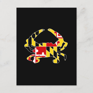 Inbjudan för Maryland flaggakrabba/stationärt