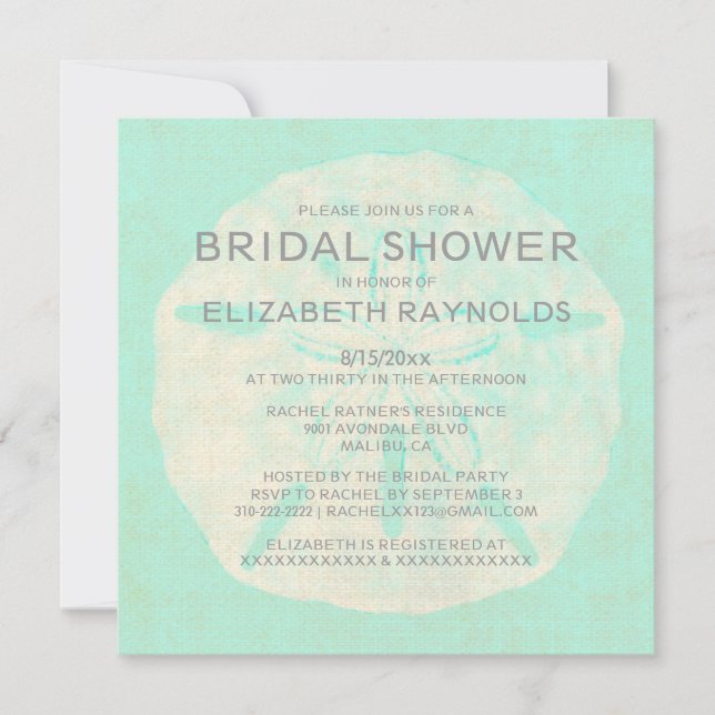 Inbjudan för möhippa för dollar för (Framsida)