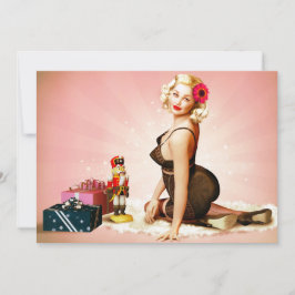 Inbjudan för nötknäppareutvikningsbildjulfest