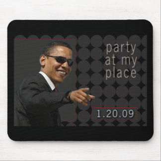 Inbjudan för Obama invigningparty Musmatta