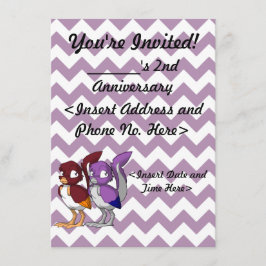 Inbjudan för party för DIY-Reptilianfågel gemensam