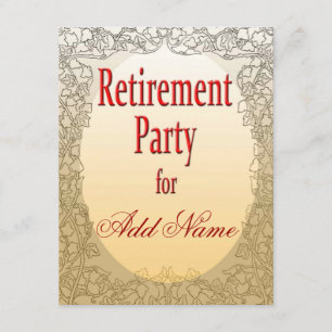 Inbjudan för personligpensionparty