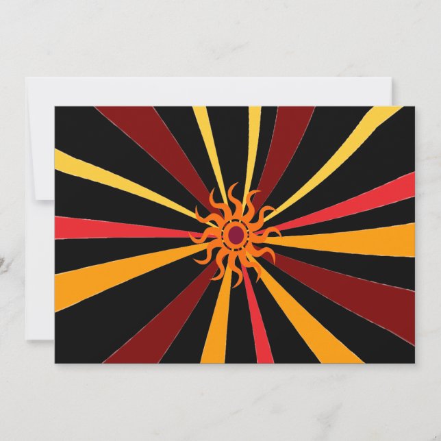 Inbjudan för sommarSolsticeparty (Framsida)