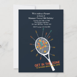 Inbjudan för tennisservezon