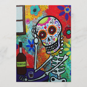 INBJUDAN FÖR TEQUILANATTDAY OF THE DEAD
