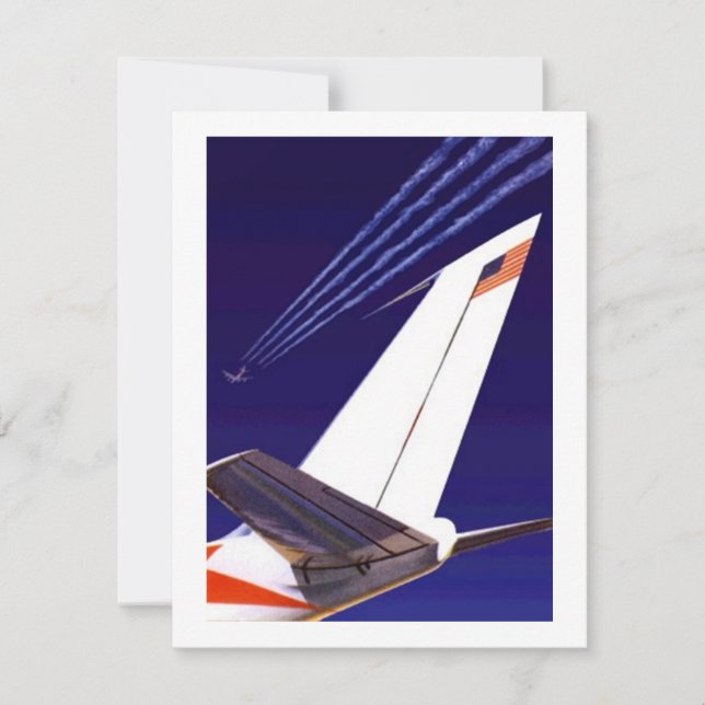 INBJUDAN FRÅN FLYGPLAN SVAN & SPÅRBARN EZ2KUSTOMIS (Framsida)