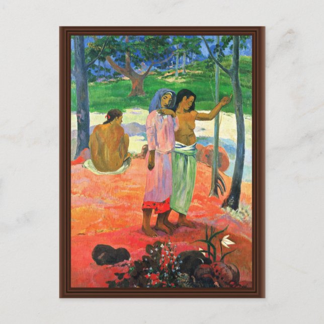 Inbjudan från Gauguin Paul (bästa kvalitet) (Framsida)