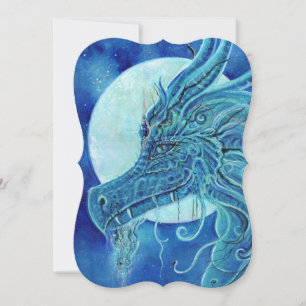 Inbjudan från partiet Blue Dragon från Renee Lavoi