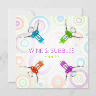 inbjudan från Vin-parten