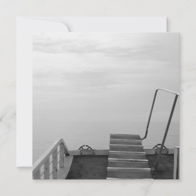 Inbjudan/Grattiskort - Foto Titanic-version Inbjudningar (Framsida)