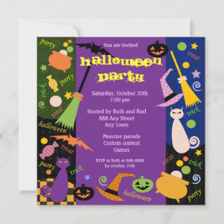 Inbjudan Halloween fest 0001