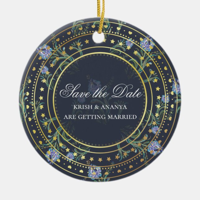 Inbjudan Julgransprydnad Keramik (Framsidan)