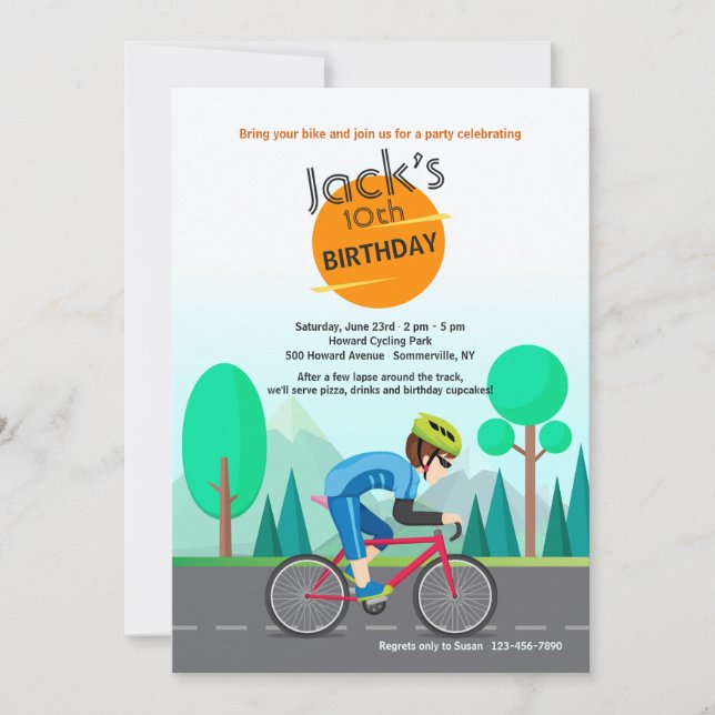 Inbjudan kärlek till Ride (Framsida)